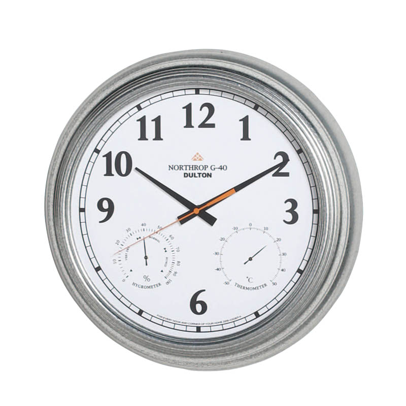 DULTON WALL CLOCK NORTHROP G-40 WD φ405mm D.60mm